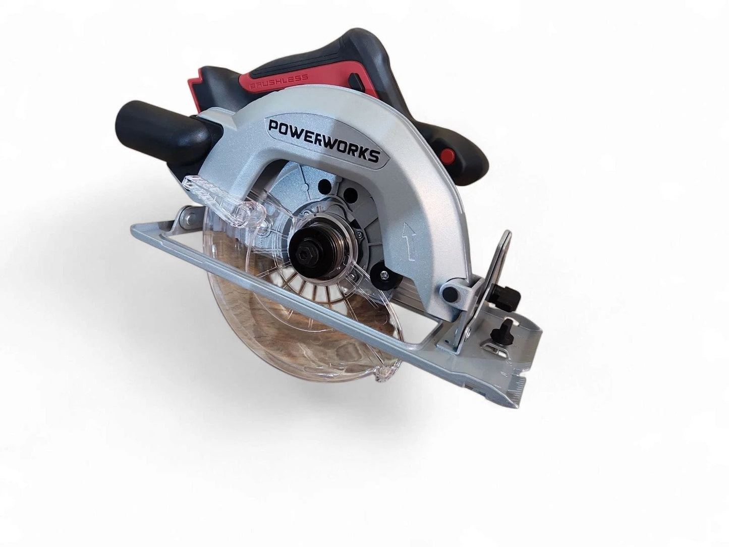 Powerworks Handkreissäge PD24KS 24V – Akku-Kreissäge für Holz (ohne Akku und Ladegerät)