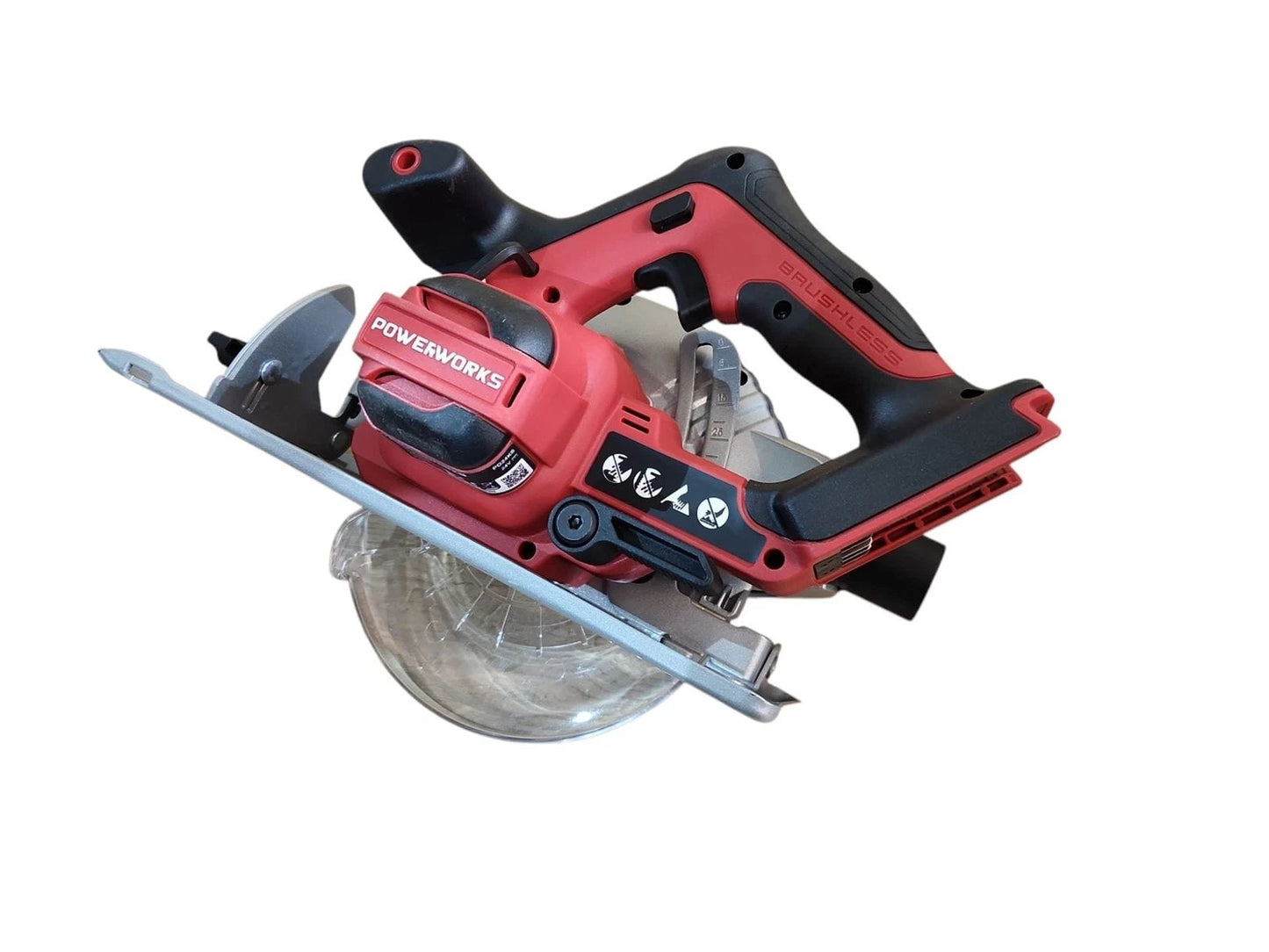 Powerworks Handkreissäge PD24KS 24V – Akku-Kreissäge für Holz (ohne Akku und Ladegerät)