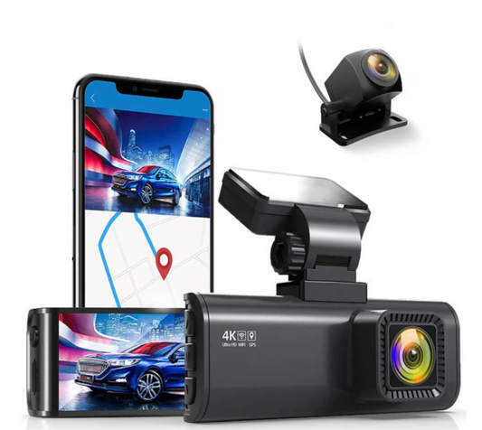 Redtiger F7N – Robuste 4K-Dual-Dashcam mit wetterfester Rückkamera B-Ware
